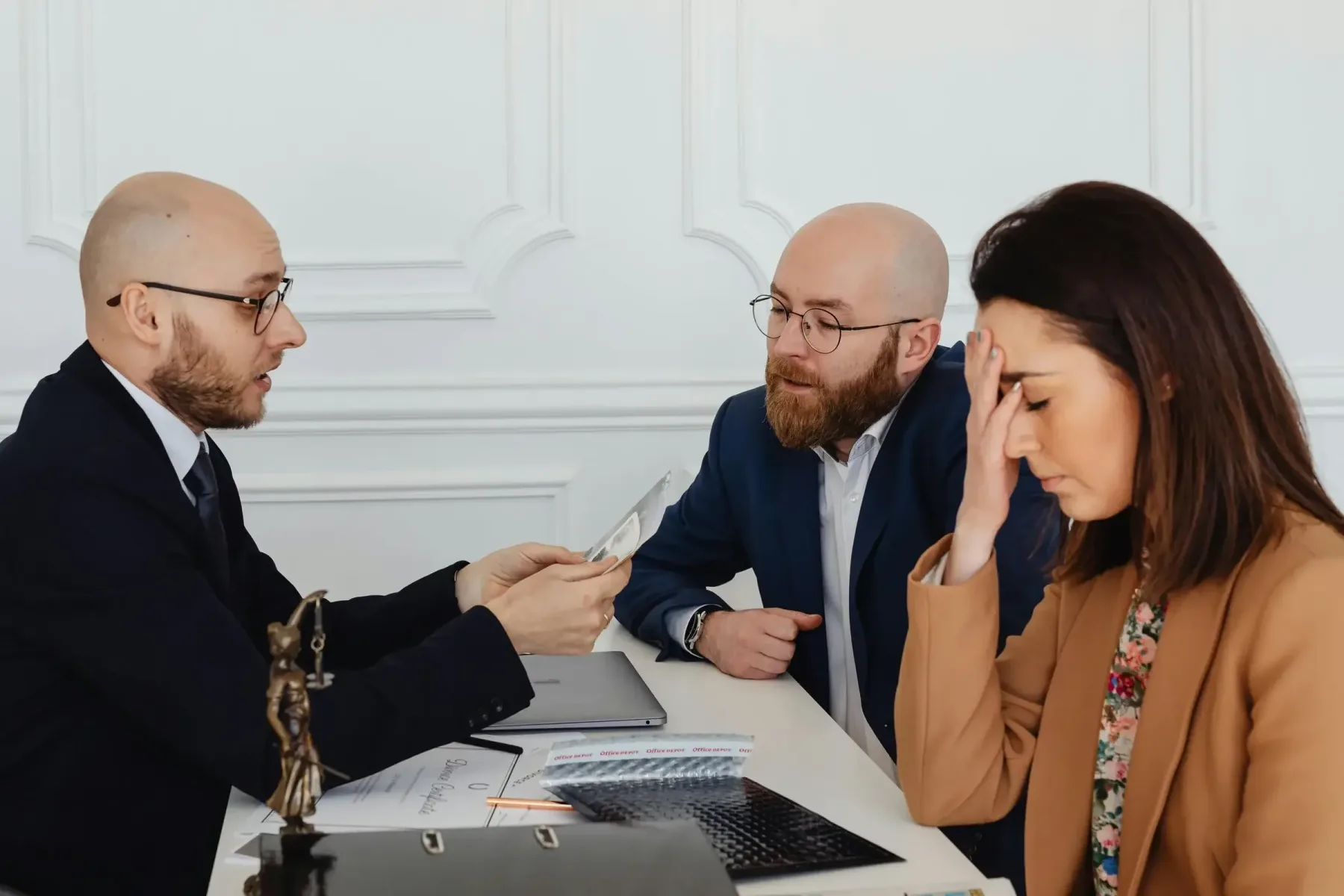 Sibling disagreeing over inherited buyout agreement