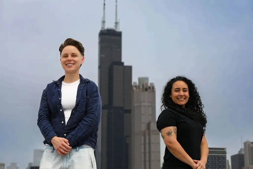 Dello Investments team, Alexa and Karen. Cash home buyers.